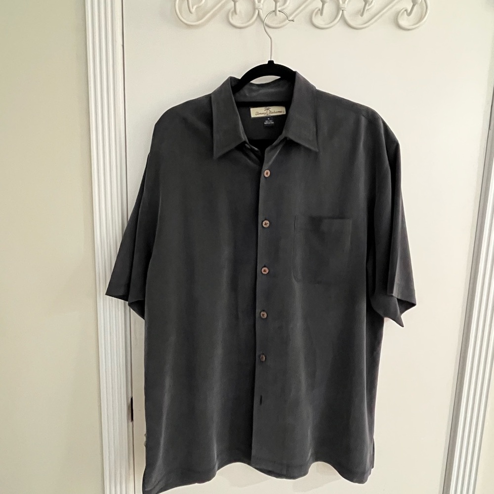 Tommy Bahama mens silk shirt
